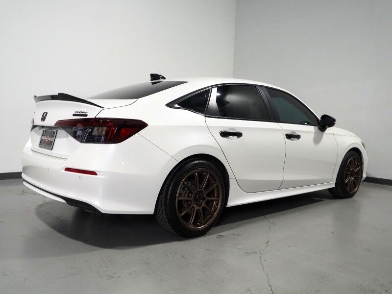 2025 Honda Civic Sedan Hybrid Sport Touring *NAVIGATION, ADAPTIVE CRUISE, SAFETY ALERTS, BACKUP-CAMERA, COLOR TOUCHSCREEN, MOONROOF, LEATHER, HEATED SEATS, REMOTE START, KEYLESS ENTRY, BOSE, WIRELESS CHARGING, ANDROID & APPLE Round Rock TX