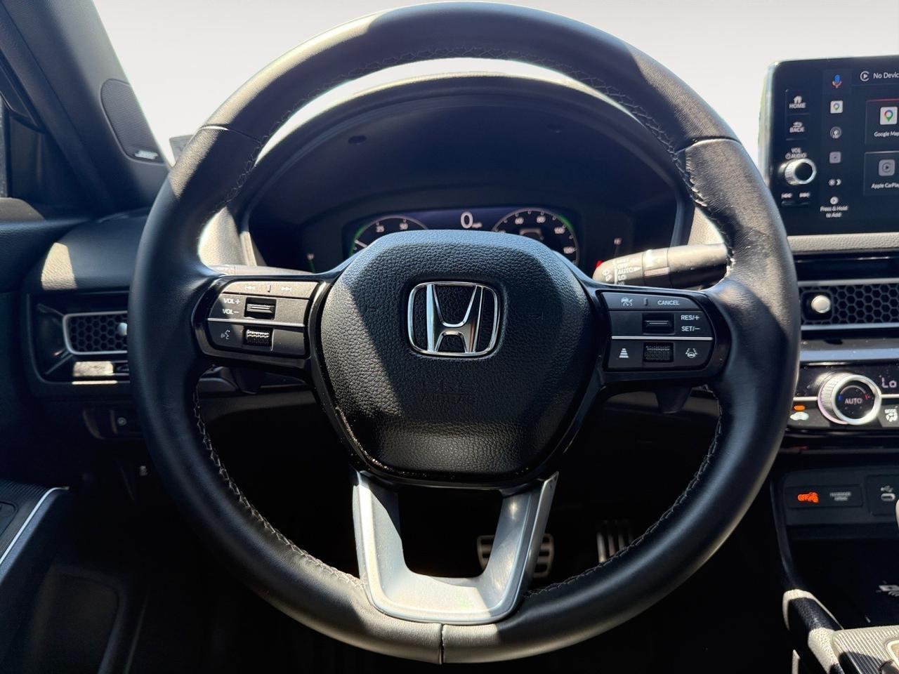 2025 Honda Civic Sedan Hybrid Sport Touring, SUNROOF, APPLE CARPLAY/ANDROID AUTO, BACKUP CAMERA, BLIND SPOT ALERT, BOSE SPEAKERS, POWER SEATS, ALL WEATHER FLOOR MATS, LOW MILES, CLEAN CARFAX, ONLY 1 OWNER! Norfolk VA