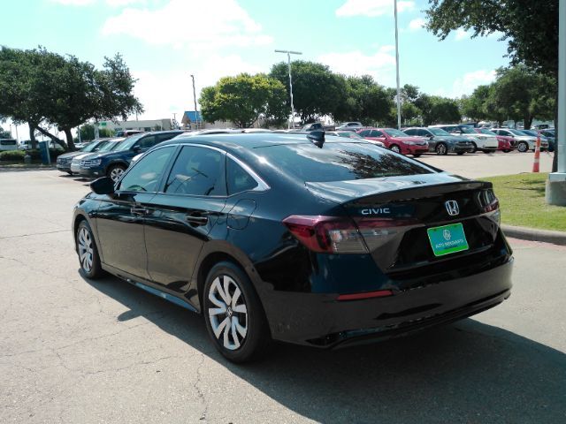 2025 Honda Civic Sedan LX Plano TX