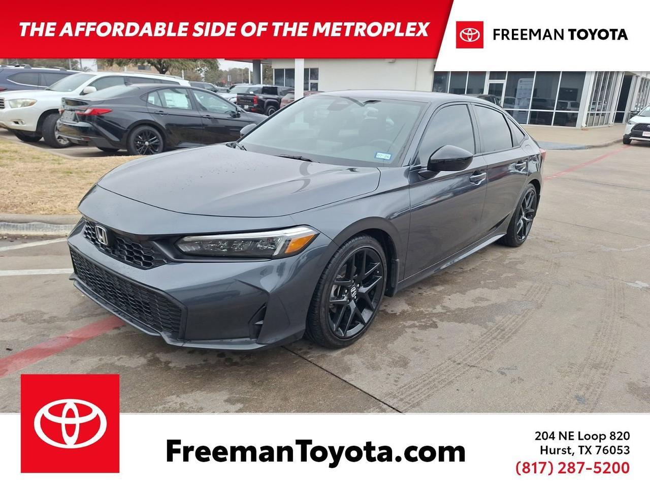 2025 Honda Civic Sedan Sport Hurst TX