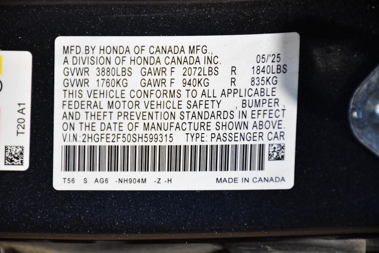 2025 Honda Civic Sedan Sport Lakeworth FL