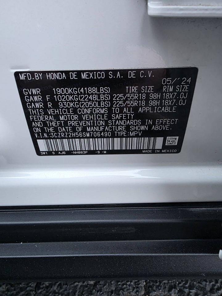 2025 Honda HR-V Sport AWD 4dr Crossover Eldridge IA