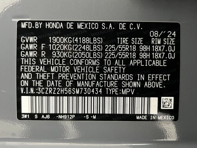 2025 Honda HR-V Sport