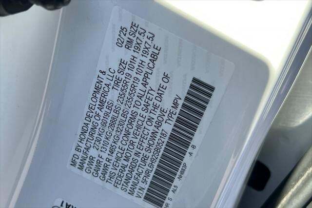 2025 Honda Odyssey Elite Roseville CA