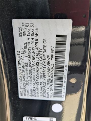 2025 Honda Odyssey Sport-L Roseville CA