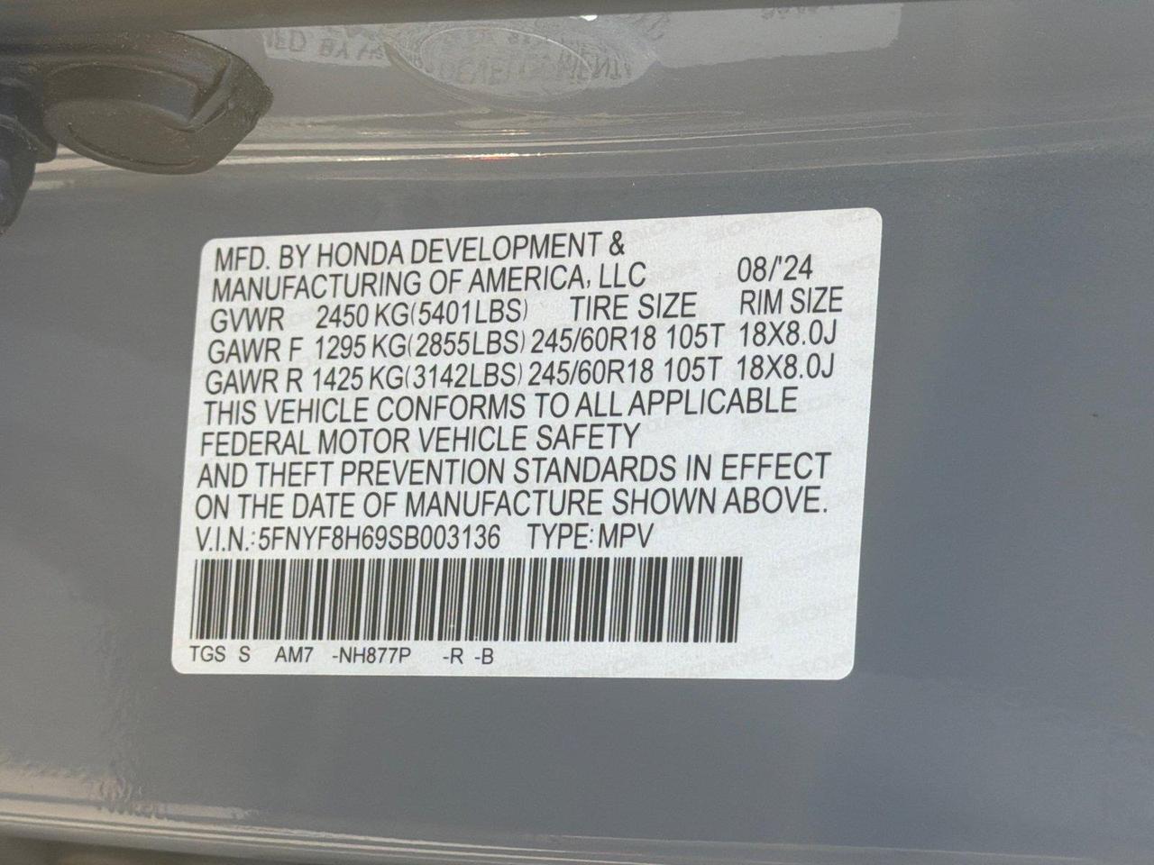 2025 Honda Passport TrailSport Hagerstown MD