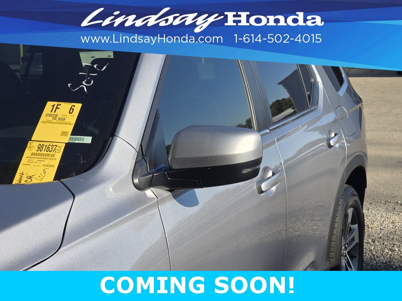 2025 Honda Pilot EX-L Columbus OH