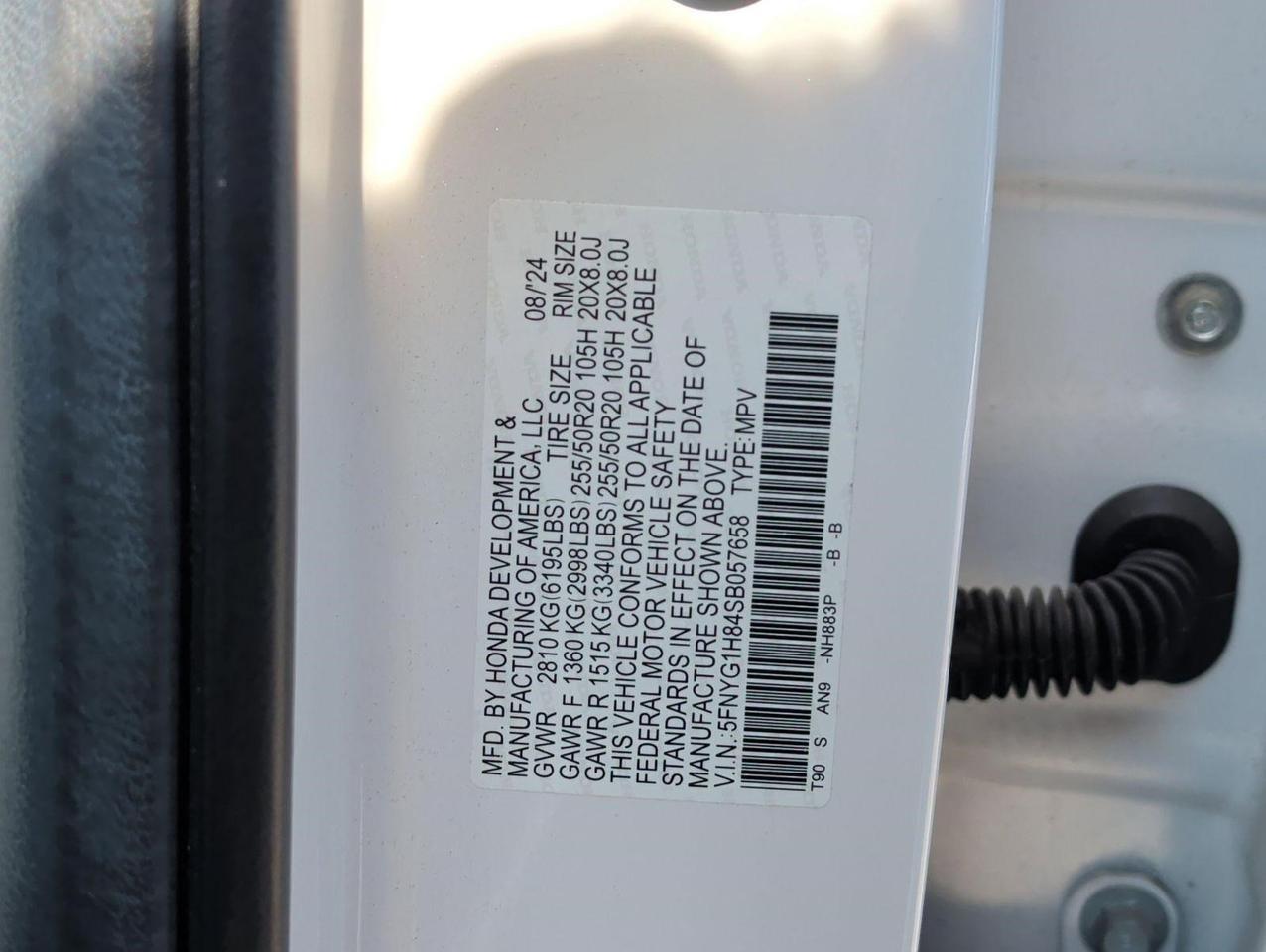2025 Honda Pilot Elite San Juan TX