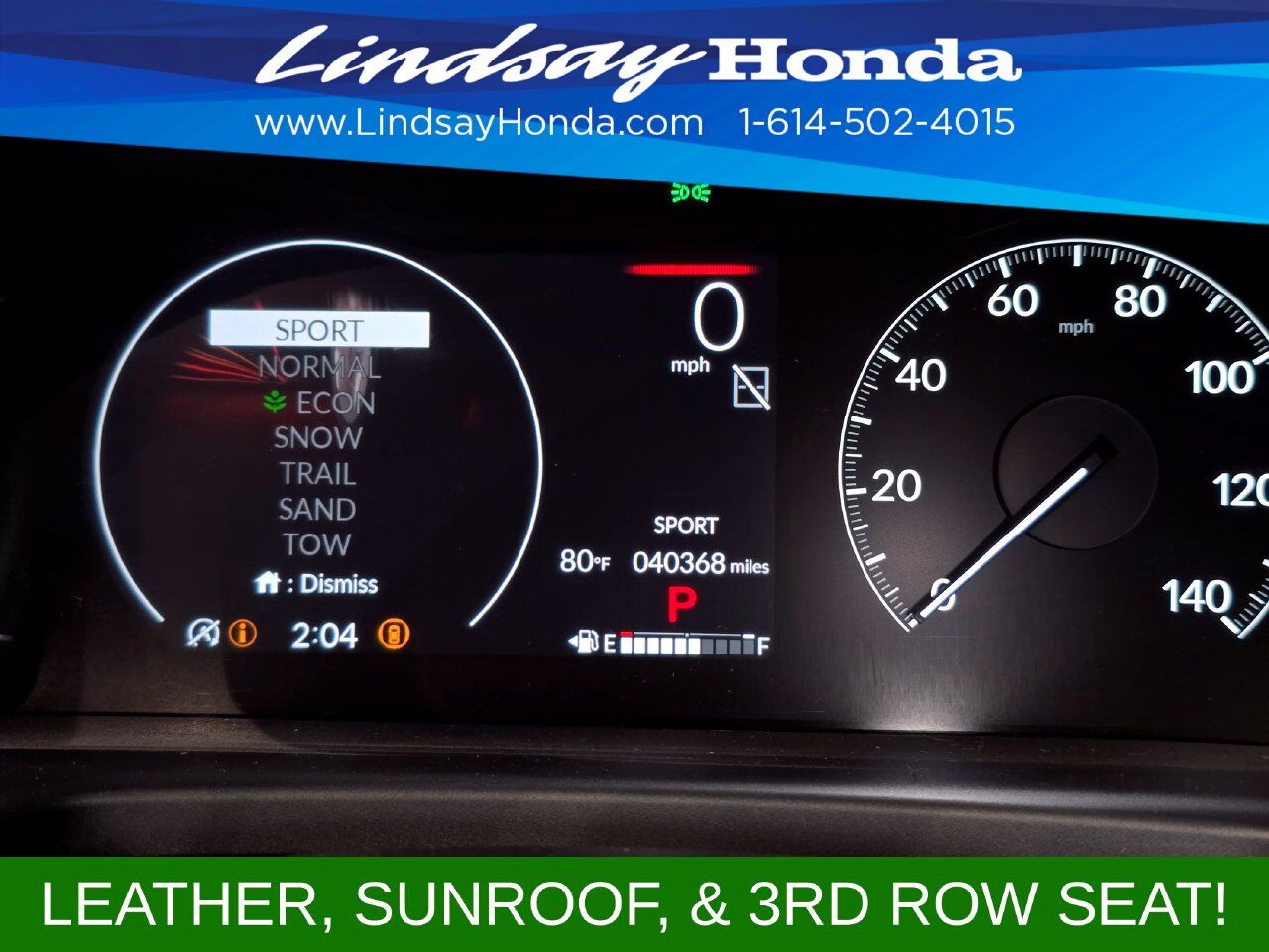 2025 Honda Pilot TrailSport Columbus OH