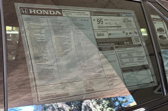 2025 Honda Prologue Elite Oakland CA