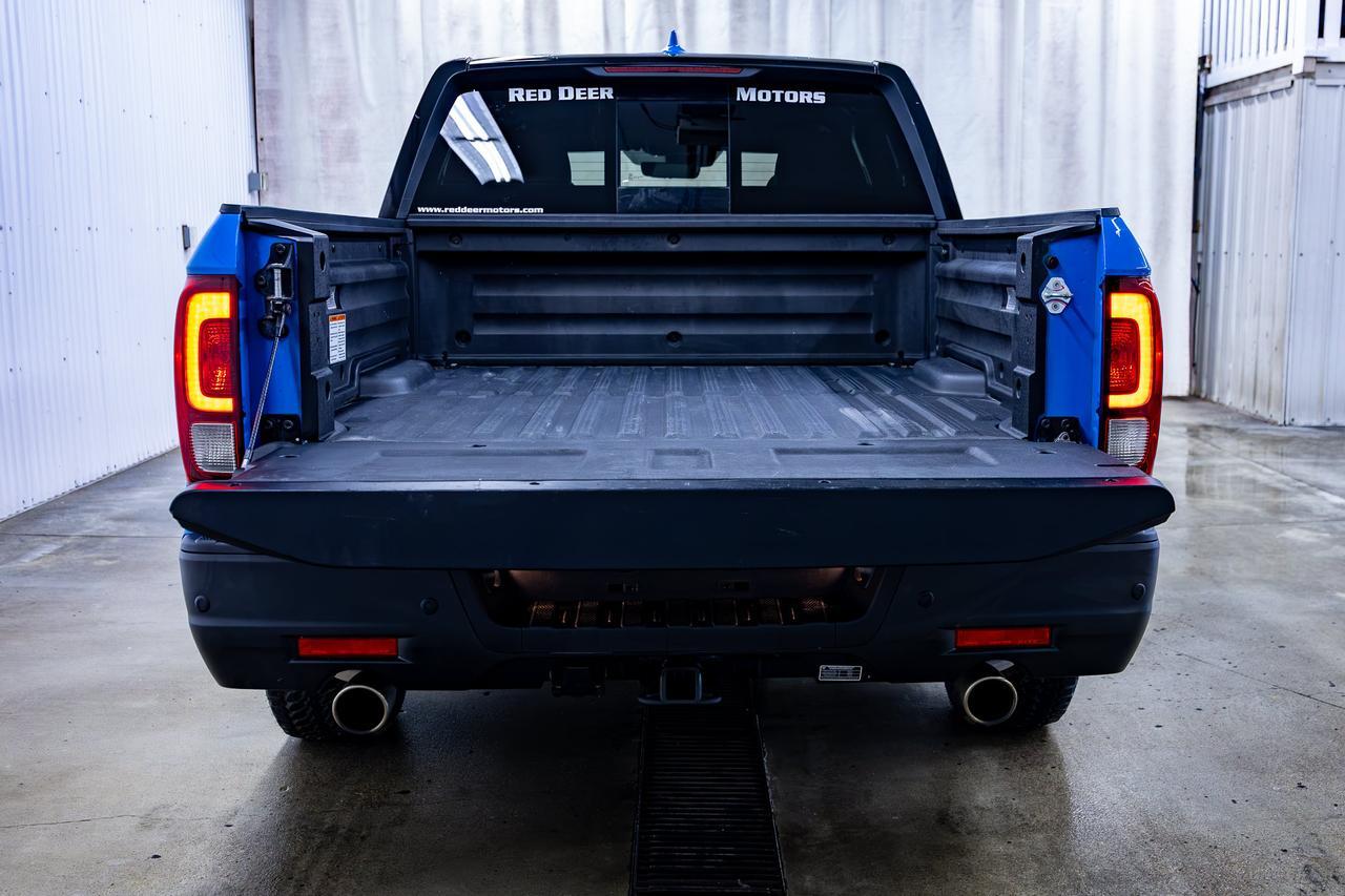 2025 Honda Ridgeline AWD Trail Sport Leather Roof Nav Red Deer AB
