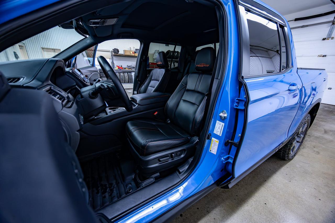 2025 Honda Ridgeline AWD Trail Sport Leather Roof Nav Red Deer AB