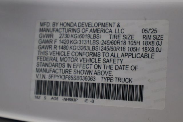 2025 Honda Ridgeline Black Edition Raleigh NC