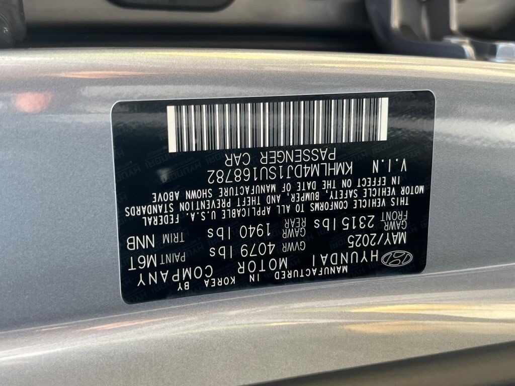 2025 Hyundai ELANTRA HYBRID Blue Chantilly VA