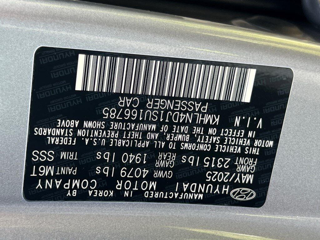 2025 Hyundai ELANTRA HYBRID Limited Chantilly VA