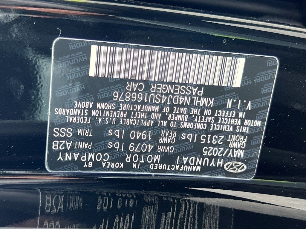 2025 Hyundai ELANTRA HYBRID Limited Chantilly VA