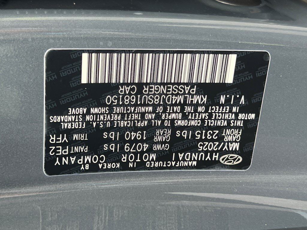 2025 Hyundai ELANTRA HYBRID SEL Sport Chantilly VA