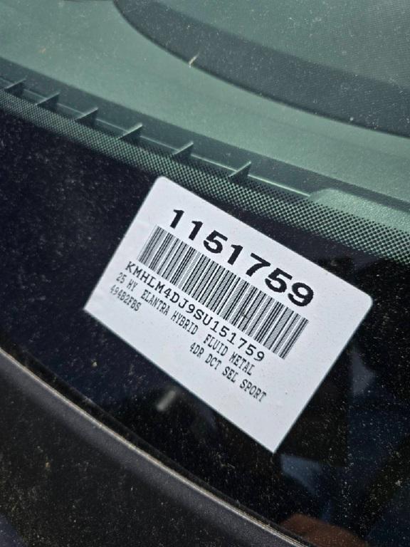 2025 Hyundai ELANTRA HYBRID SEL Sport Chantilly VA