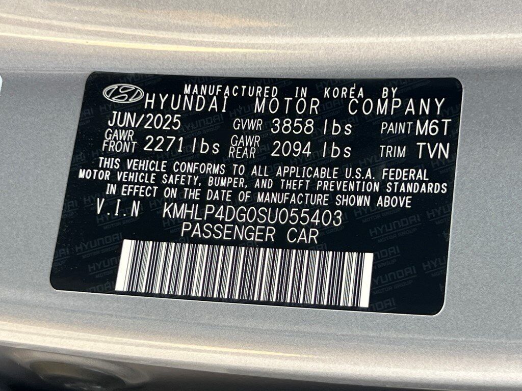 2025 Hyundai ELANTRA Limited Chantilly VA