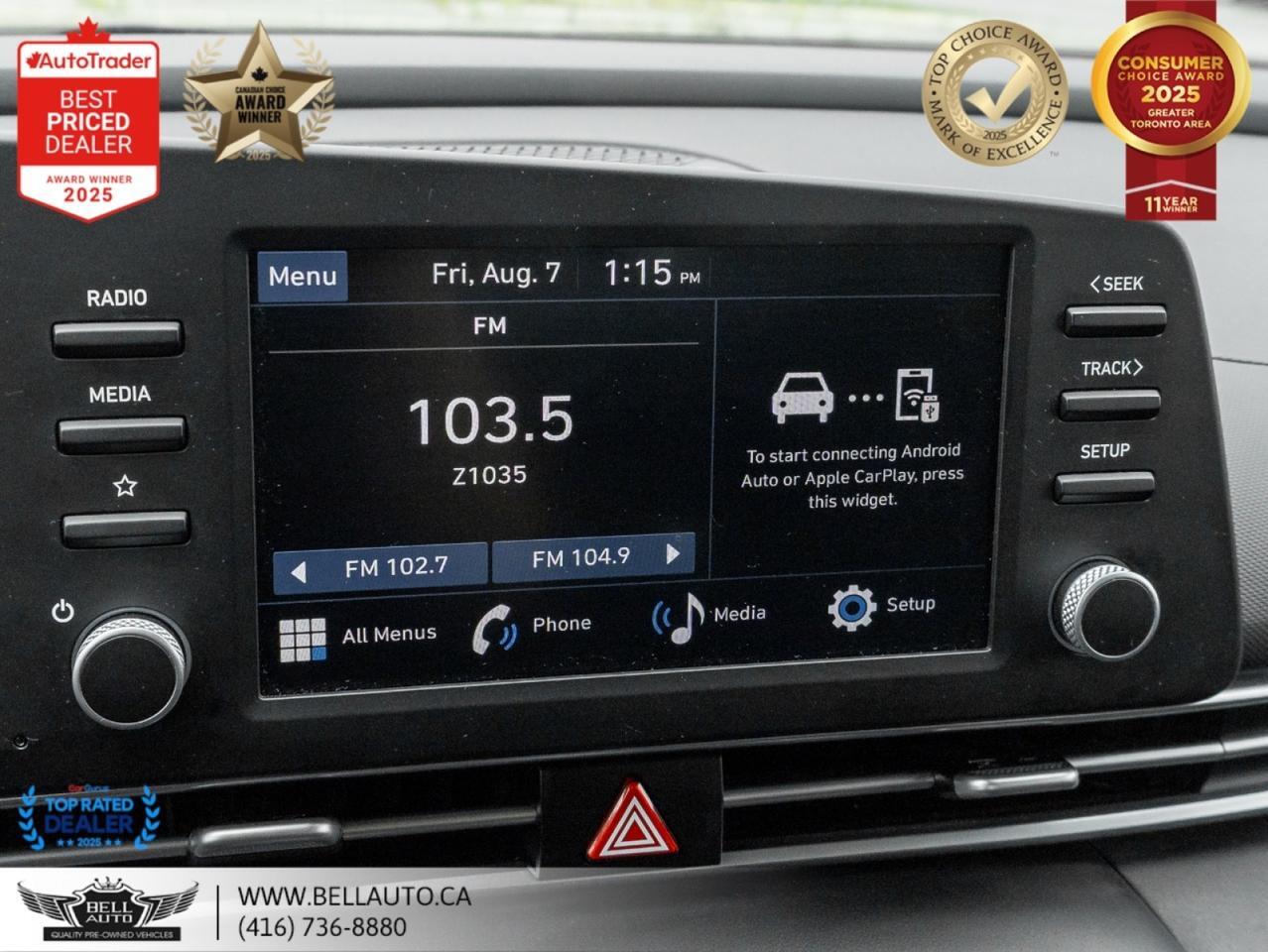 2025 Hyundai Elantra Essential | B.CAM | HTD SEATS | DRIVEMODES | NOACCIDENT Toronto ON