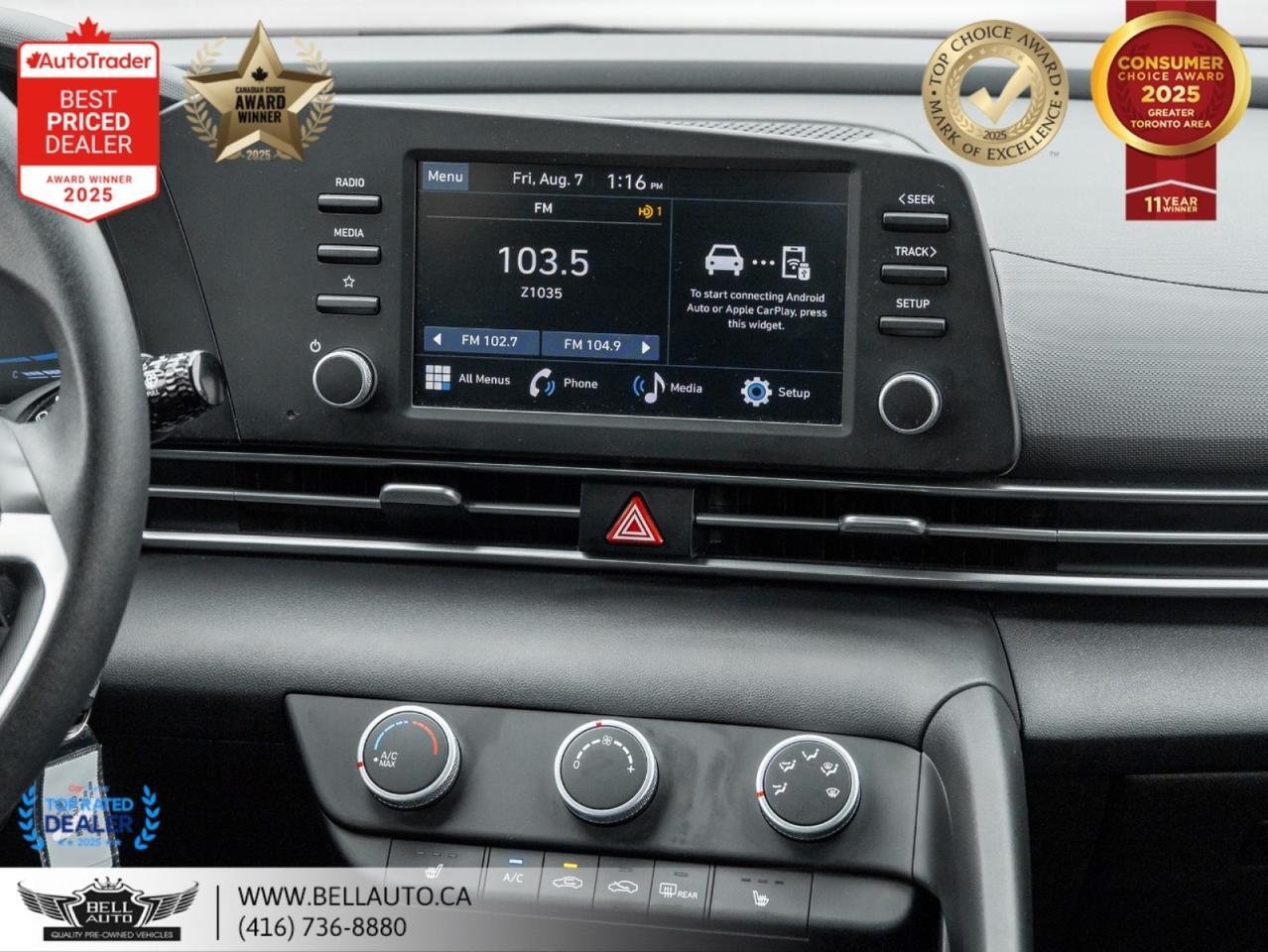 2025 Hyundai Elantra Essential | B.CAM | HTD SEATS | DRIVEMODES | NOACCIDENT Toronto ON