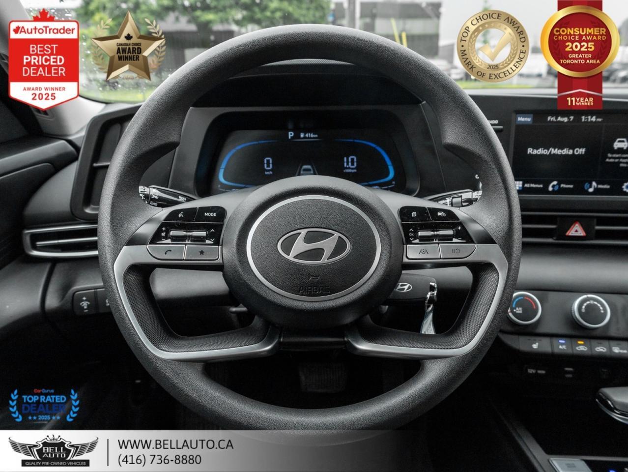 2025 Hyundai Elantra Essential | B.CAM | HTD SEATS | DRIVEMODES | NOACCIDENT Toronto ON