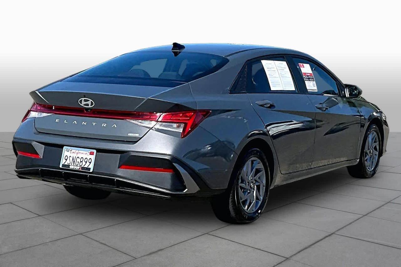 2025 Hyundai Elantra Hybrid Blue Folsom CA