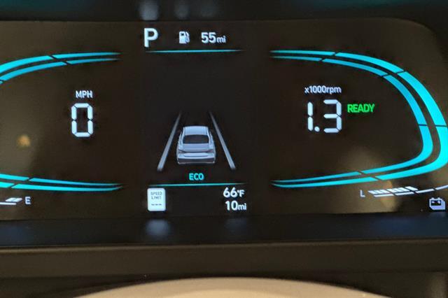2025 Hyundai Elantra Hybrid Blue