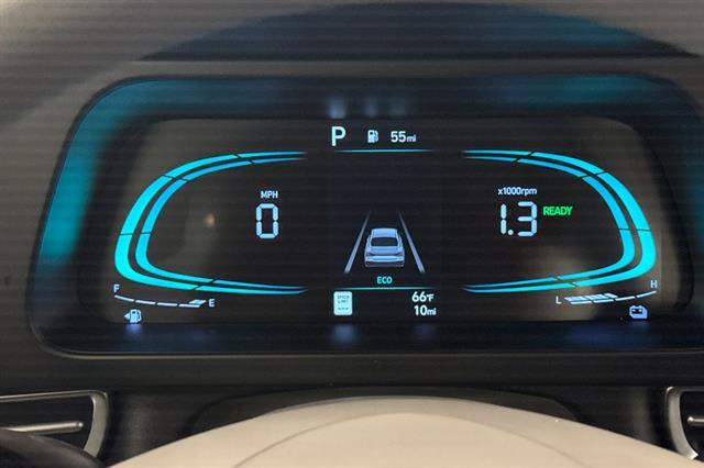 2025 Hyundai Elantra Hybrid Blue