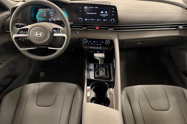 2025 Hyundai Elantra Hybrid Blue