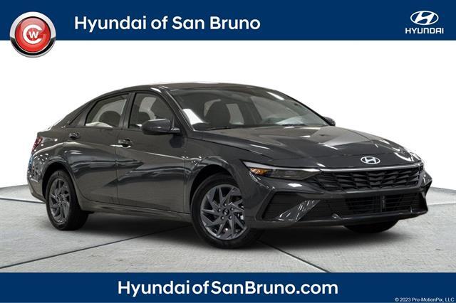 2025 Hyundai Elantra Hybrid Blue