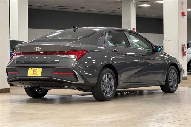 2025 Hyundai Elantra Hybrid Blue