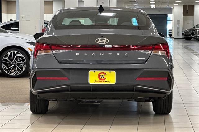 2025 Hyundai Elantra Hybrid Blue
