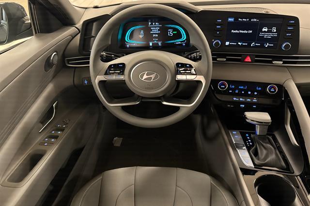 2025 Hyundai Elantra Hybrid Blue
