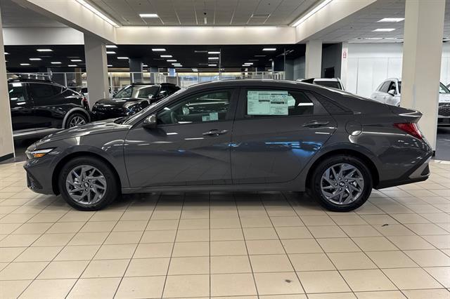2025 Hyundai Elantra Hybrid Blue