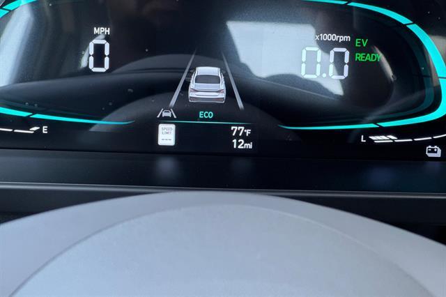 2025 Hyundai Elantra Hybrid Blue