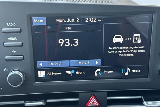 2025 Hyundai Elantra Hybrid Blue
