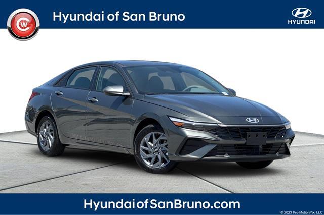 2025 Hyundai Elantra Hybrid Blue