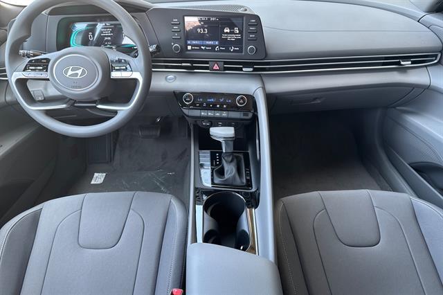 2025 Hyundai Elantra Hybrid Blue