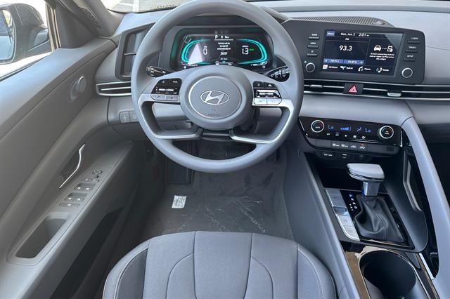 2025 Hyundai Elantra Hybrid Blue