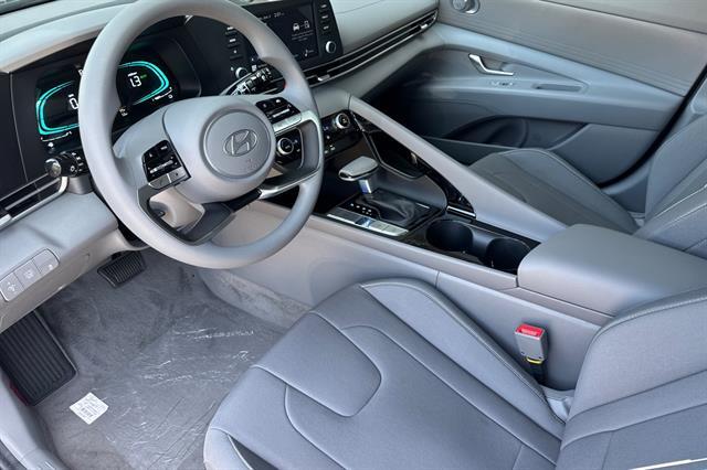 2025 Hyundai Elantra Hybrid Blue