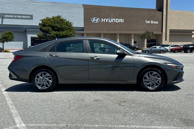 2025 Hyundai Elantra Hybrid Blue
