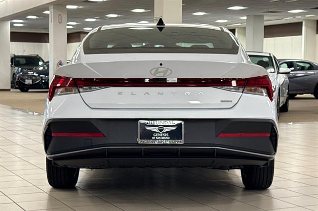 2025 Hyundai Elantra Hybrid Blue