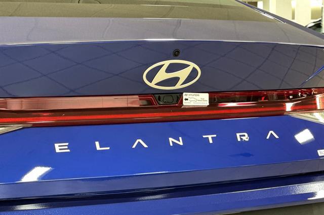 2025 Hyundai Elantra Hybrid Blue