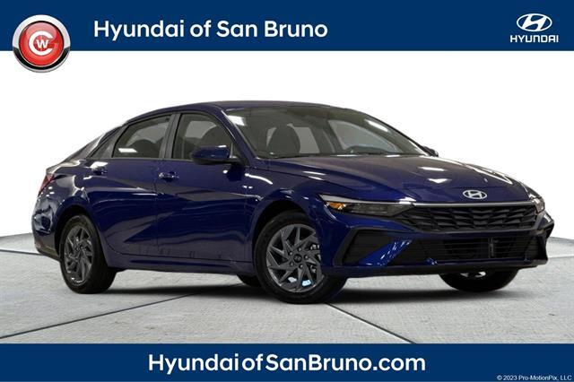 2025 Hyundai Elantra Hybrid Blue