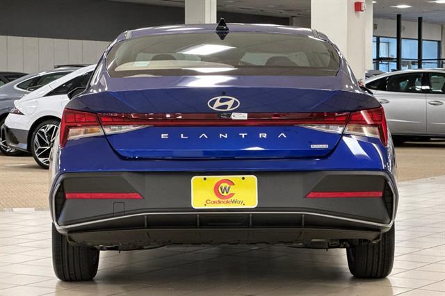 2025 Hyundai Elantra Hybrid Blue