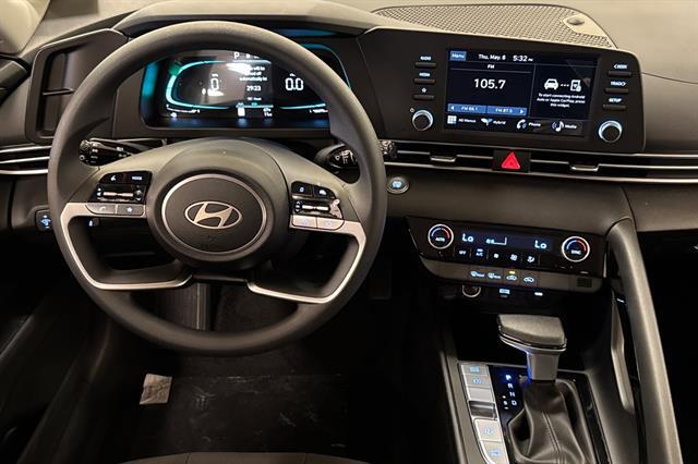 2025 Hyundai Elantra Hybrid Blue