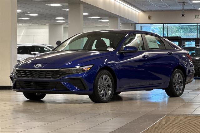 2025 Hyundai Elantra Hybrid Blue