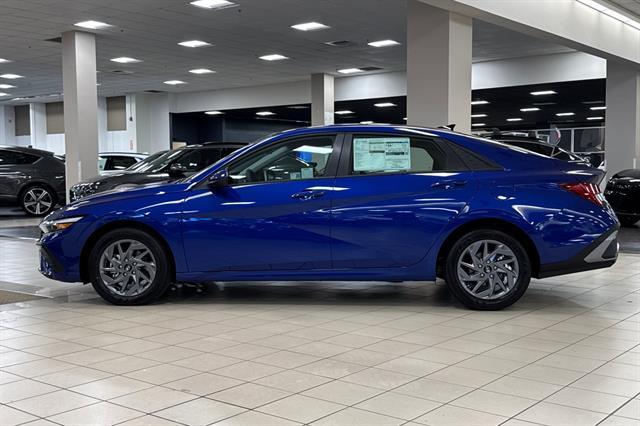 2025 Hyundai Elantra Hybrid Blue