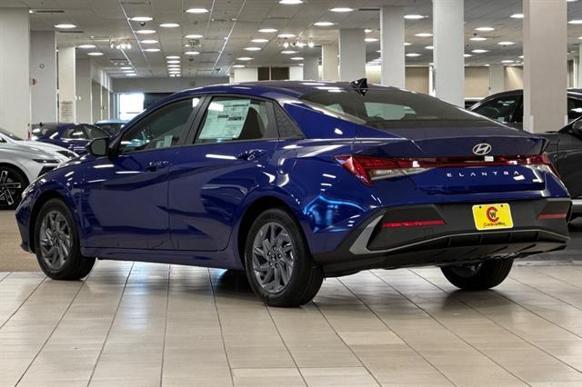 2025 Hyundai Elantra Hybrid Blue